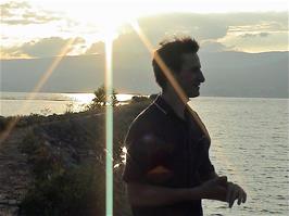Tao at sunset in the Cudrefin Nature Reserve